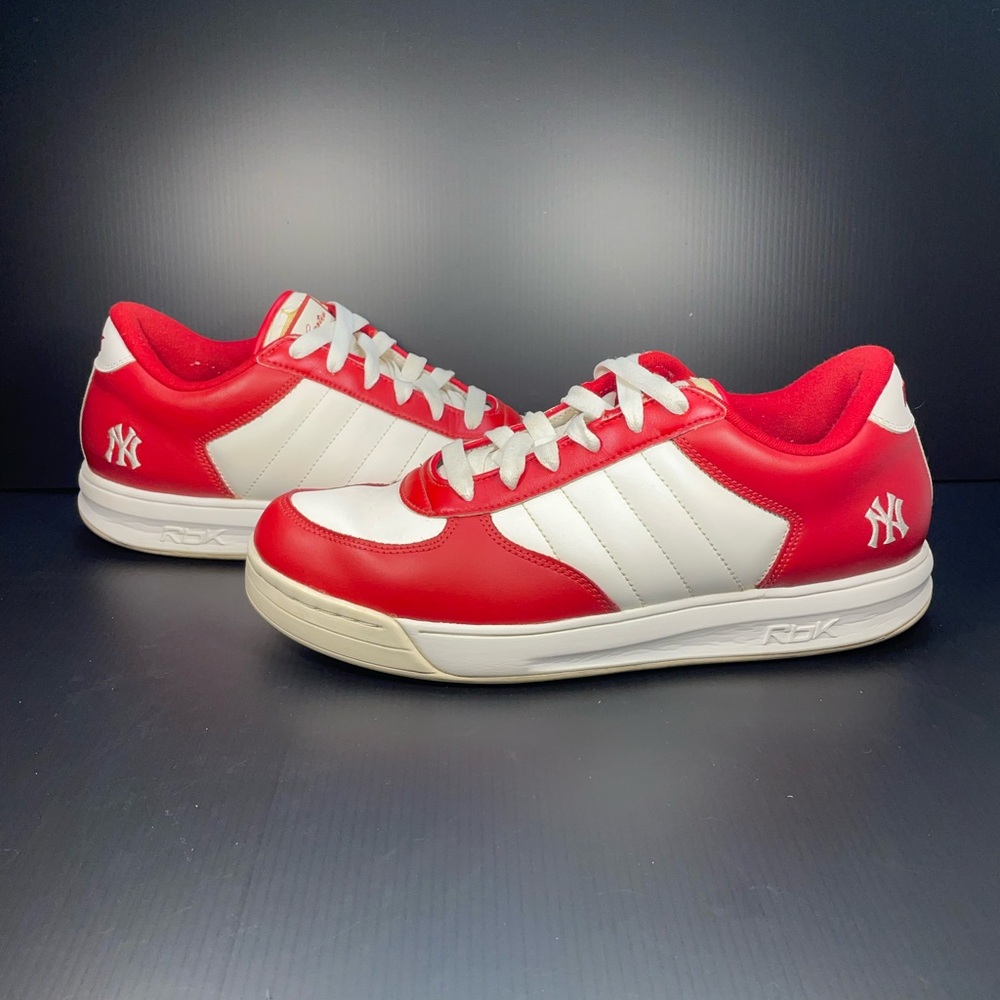 Reebok S. Carter Jay-Z Yankees Logo Red & White Size 11